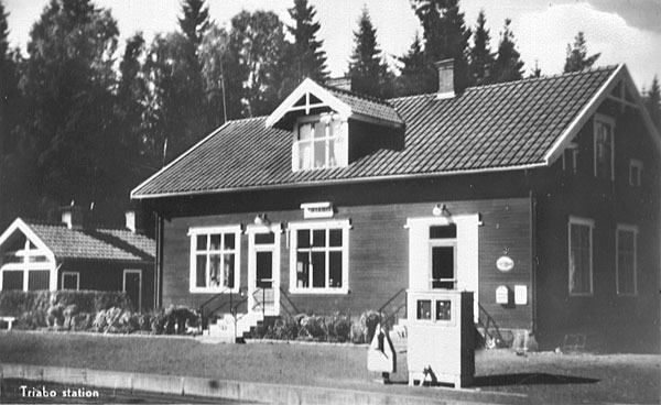 Triabo station 1950-tal