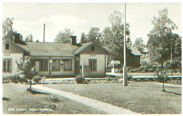 Ulvö station 1950-tal