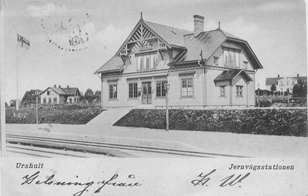 Urshult station ca 1900