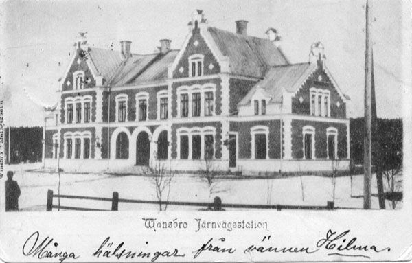 Vansbro station ca 1920