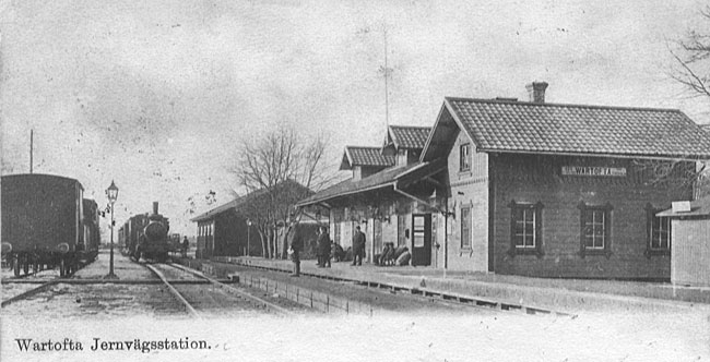 Vartofta station omkring 1900