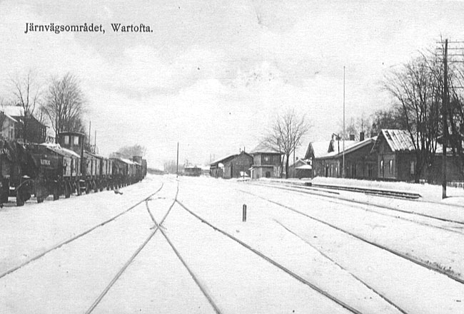 Vartofta station omkring 1920