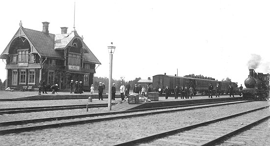 Hillared station year 1903