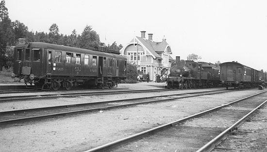 Hestra station på 1930-talet