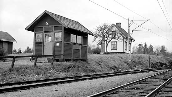 Gölsjö hållplatsstuga 1972