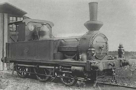 BHJ engine No 4 "ERIK SPARRE" year 1885