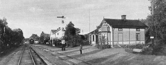 Sparsör station year 1925.