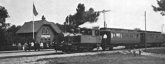 Södra Sandby station year 1920