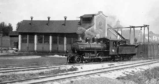 DHdJ engineshed at Säversta