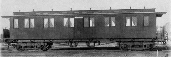 The first bogie car in Sweden