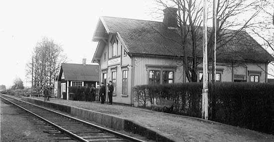 Hökedalen station year 1920