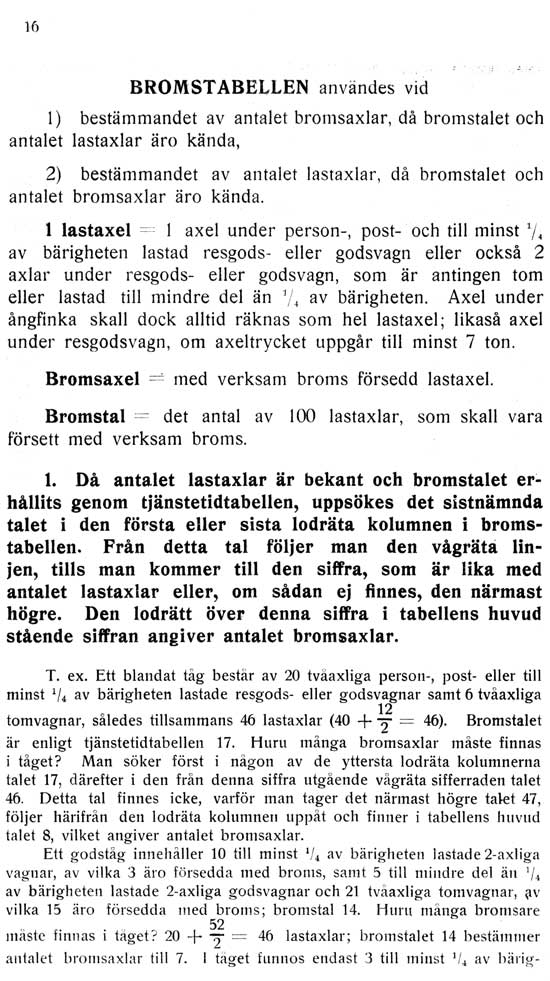 Bihang till DVVJ Tjnstetidtabell gllande frn 1 mars 1928