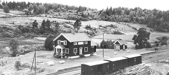 Skillingsfors station year 1930
