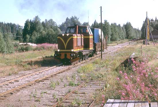 Vännacka station year 1975