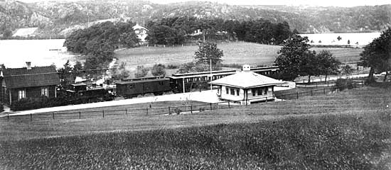 Långenäs station year 1915