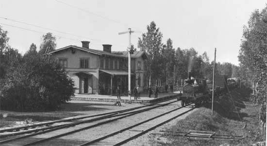 Margretehill, Forsbacka station year 1893