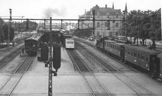 Gävle station 1940