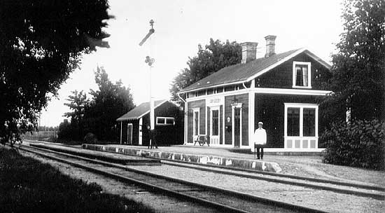 Åbyggeby station year 1923