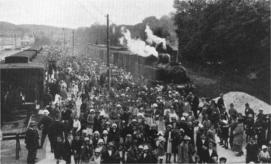 Särö Göteborg station year 1924