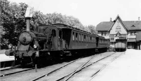 GSJ engine No. 6 at Göteborg year 1954