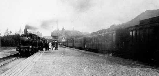 GSJ station Göteborg year 1904