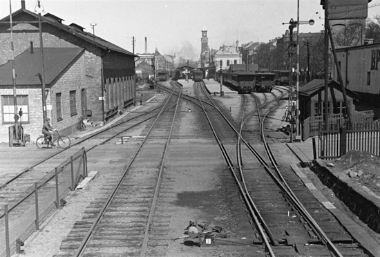Infarten till Helsingborg på 1930-talet.