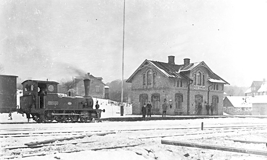 Röstånga 1898 med lok nummer 2 "Röstånga"