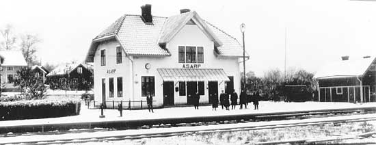 Åsarp station year 1930