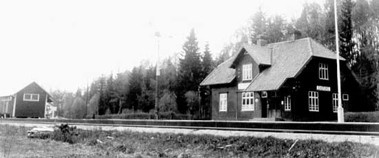 Ekefors station year 1928