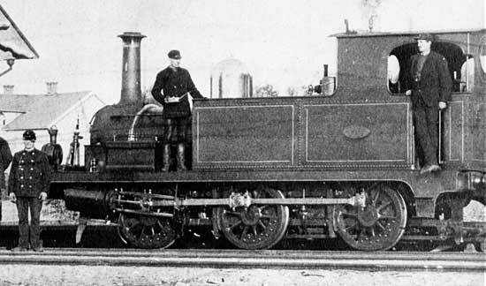 Engine No 1 "HALMSTAD" year 1889