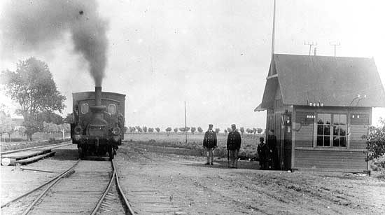 Ängsholm station year 1908