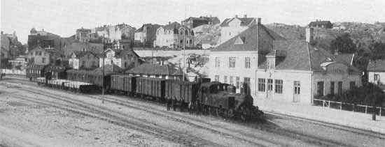 Lysekil station year 1924