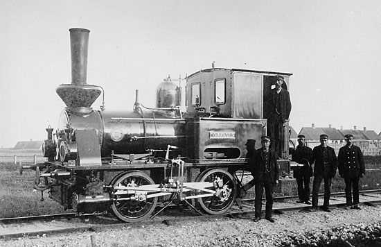 MLJ engine No 2 "BELLEVUE" year 1892.