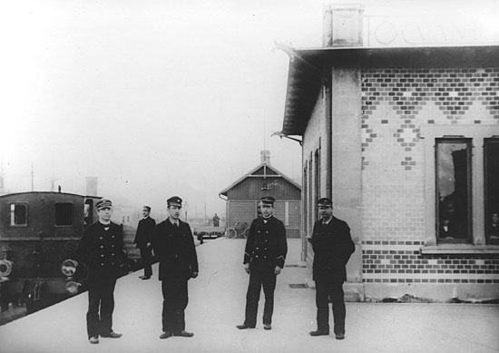 MLJ station at Malmö year 1900