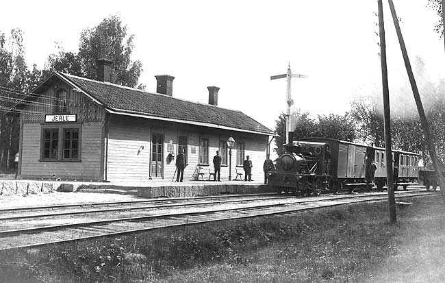 Järle station year 1900