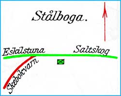 Drawing Stålboga station