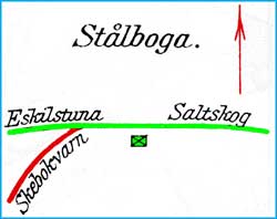 Drawing Stålboga station