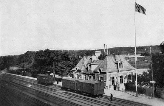 Saltskog station year 1921