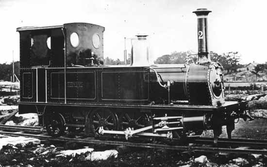 NMJ steam engine No. 2 "Horndal"