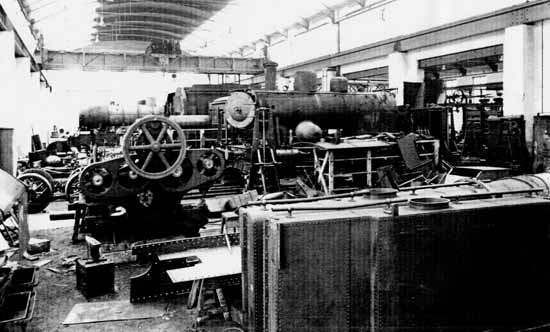 TUN engine workshop att Gävle year 193+