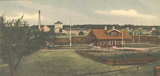 Mackmyra station year 1910