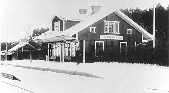 Mackmyra station year 1917