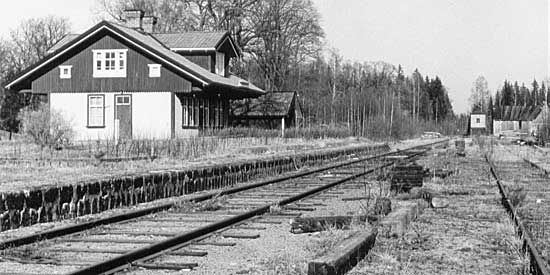 SGGJ Runhällen station year 1974