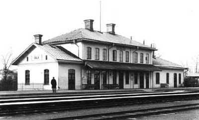 Sala station year 1900