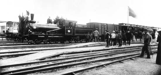 Grand opening train at Sala 1901-06-29