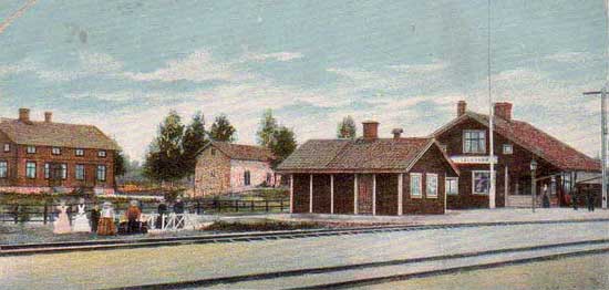 Saladamm station year 1910