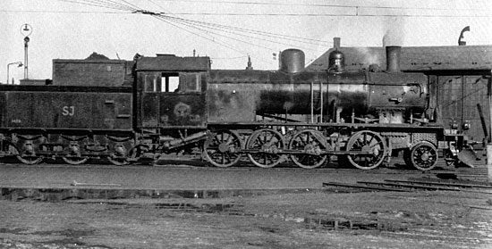 SJ engine E2 1459 year 1953