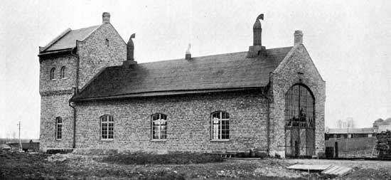 Hamerdals engineshed year 1913