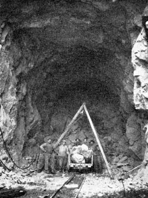 Start of construction of the only tunnel at the Inland line 