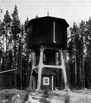 Vattentornet vid Flåsjön